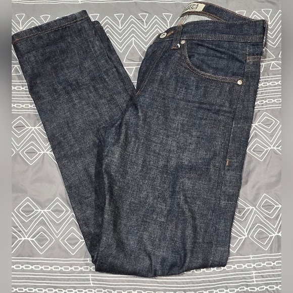 Naked & Famous Love And Peace Selvedge Straight Leg Men's Jeans Size 30